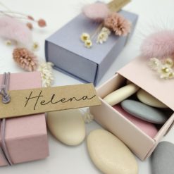 Schuifdoosje rechthoekig met label – Helena